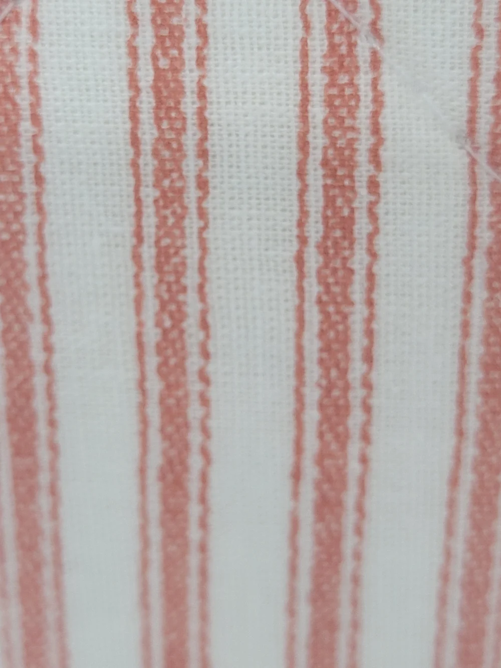 Laura Ashley Quilt Shams Set Tessas Ticking Stripe Medium Mauve Full/Queen NEW